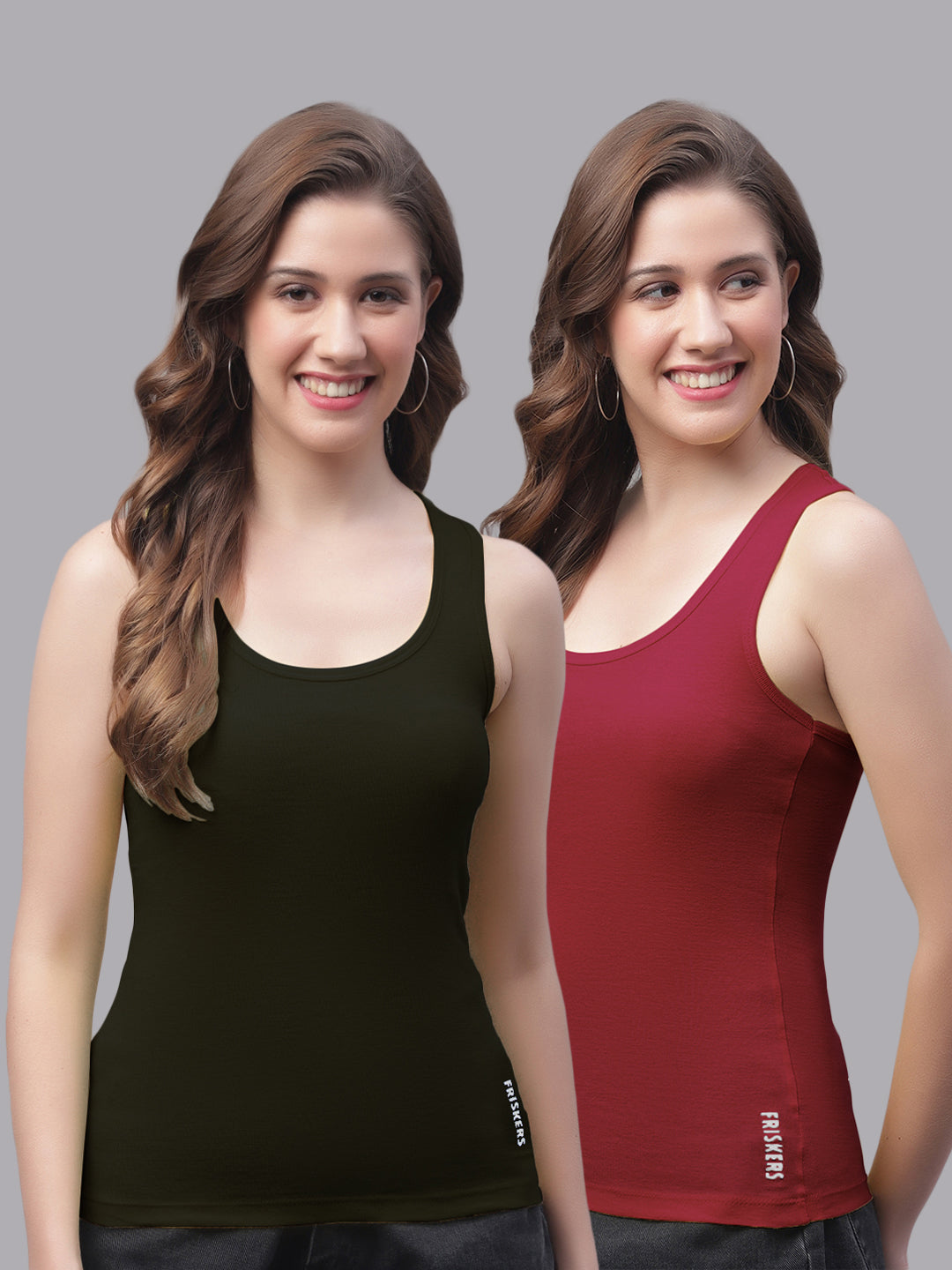 Women Pack Of 2 Ultimate Active Tank Top - Friskers