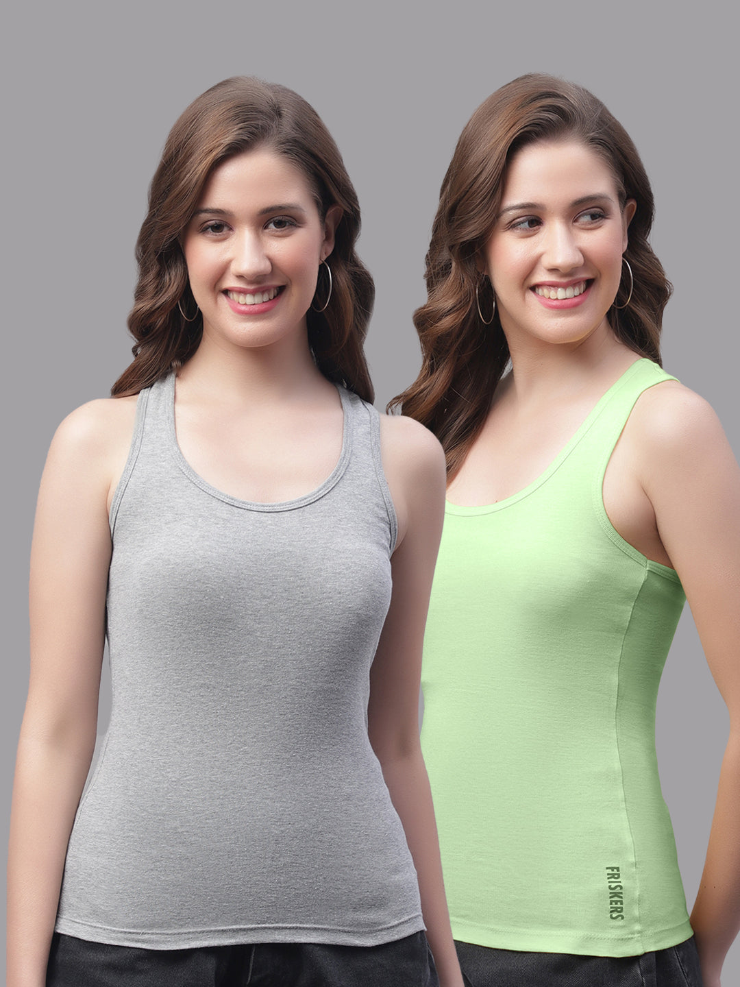 Women Pack Of 2 Ultimate Active Tank Top - Friskers