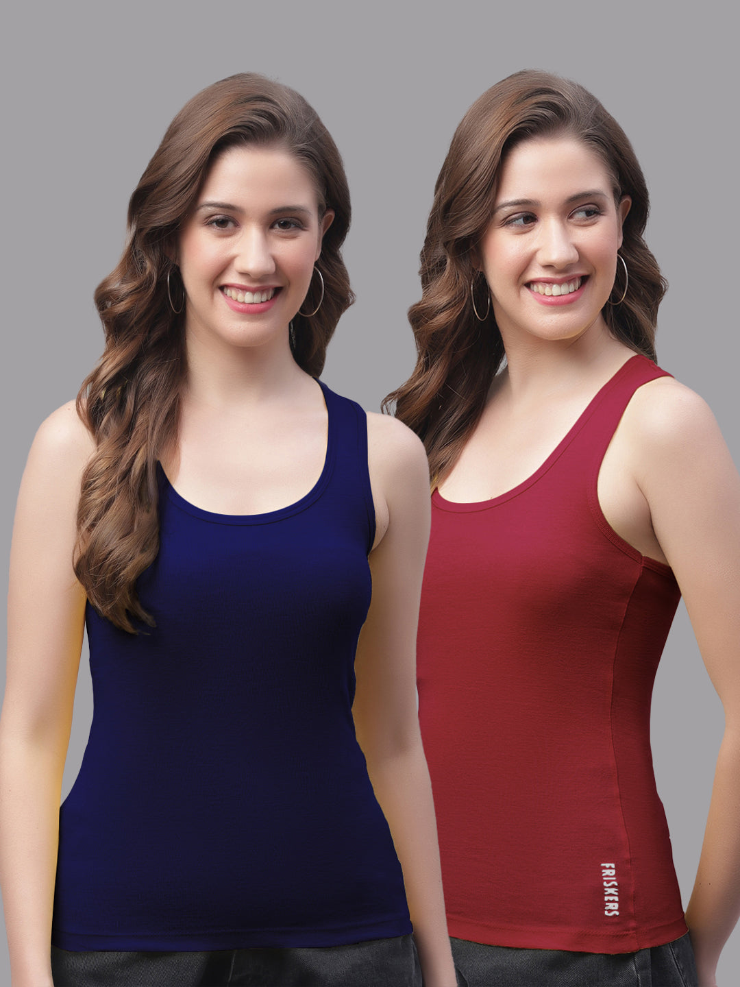 Women Pack Of 2 Ultimate Active Tank Top - Friskers