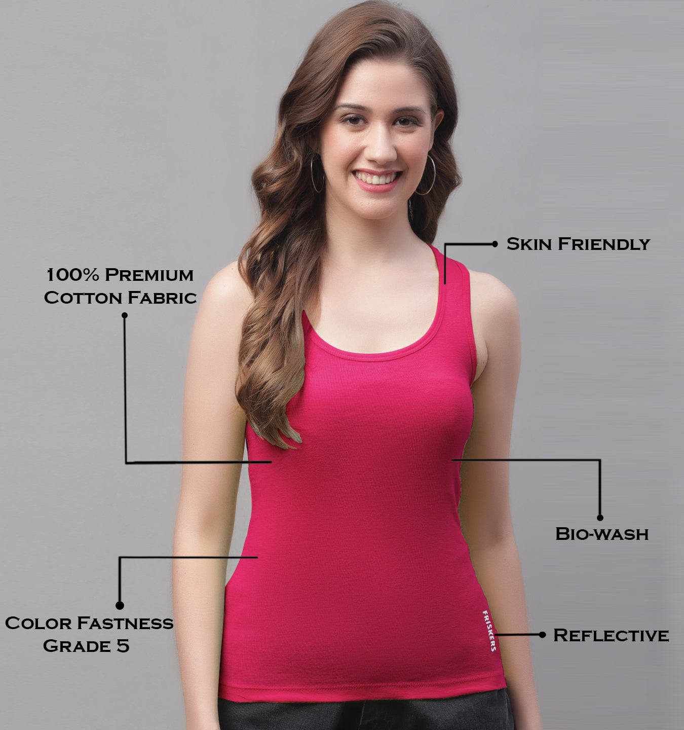 Women Pack Of 2 Ultimate Active Tank Top - Friskers