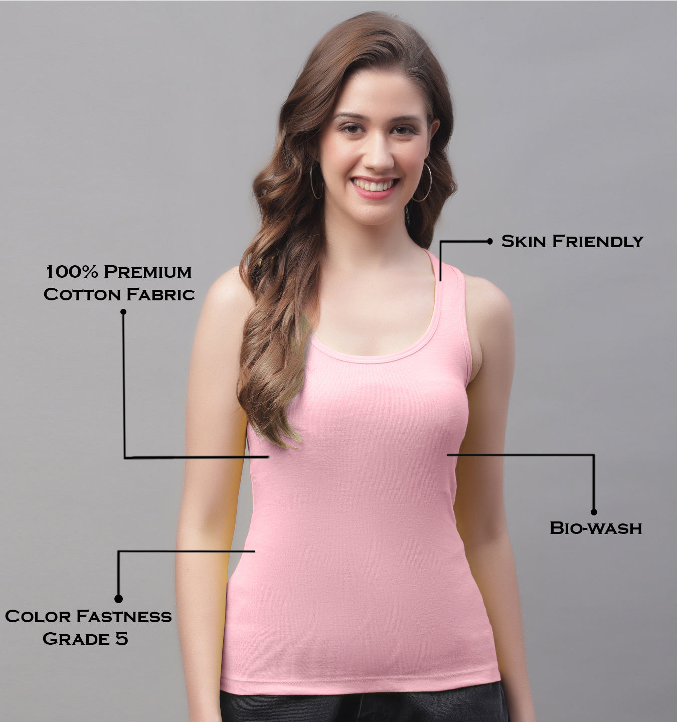 Women Pack Of 2 Coral & Pista Ultimate Active Tank Top - Friskers