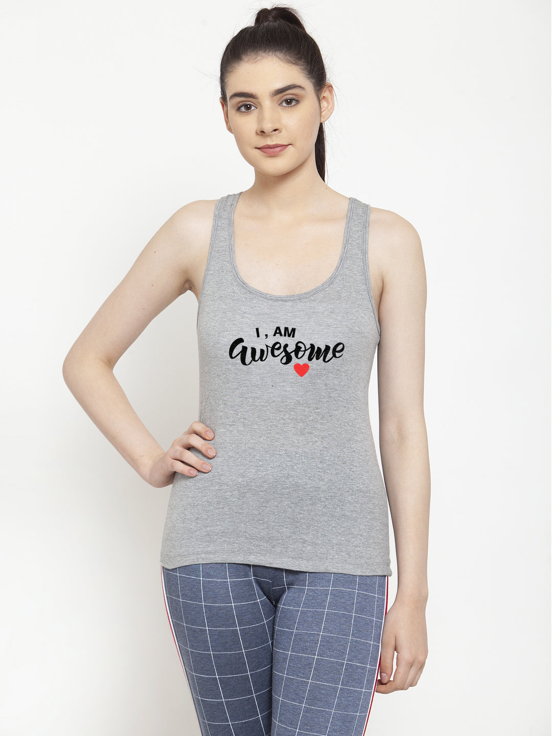 Awesome Printed Women Tank Top/Vest - Friskers