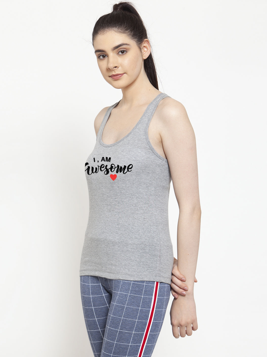 Awesome Printed Women Tank Top/Vest - Friskers