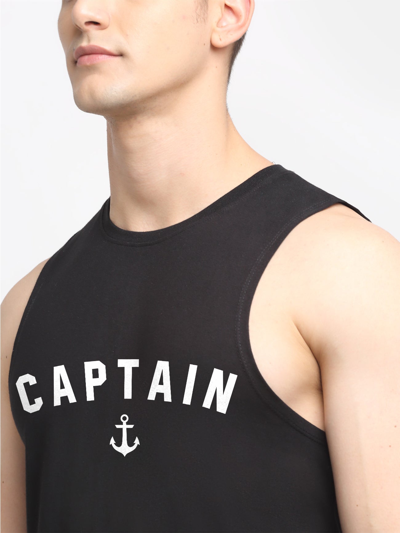 Men's Captain Dry Fit Sports Gym Vest - Friskers