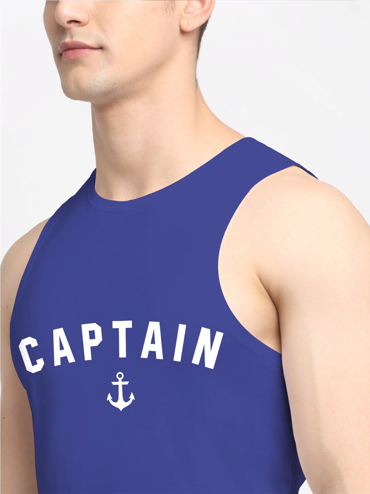 Men's Captain Dry Fit Sports Gym Vest - Friskers