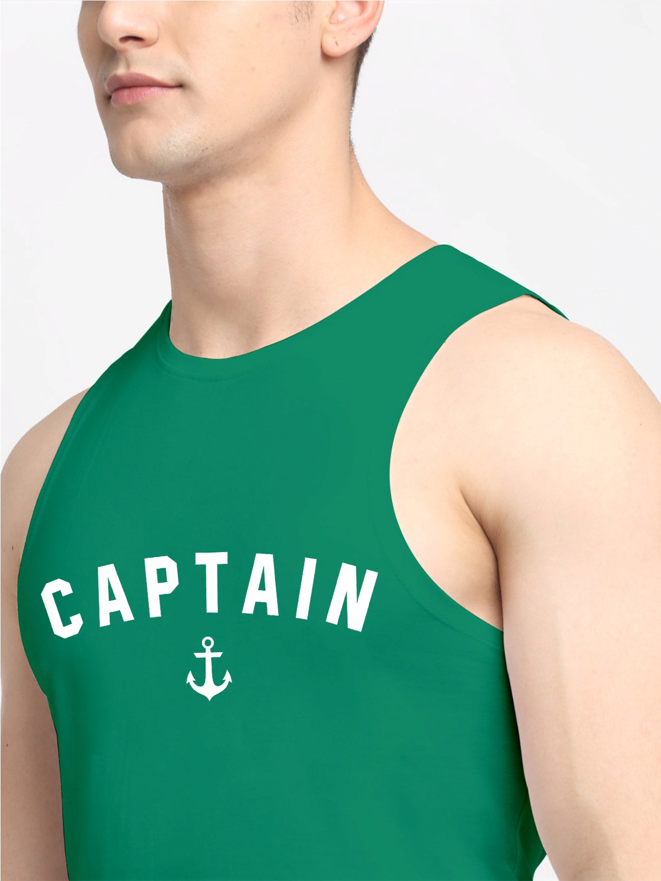 Men's Captain Dry Fit Sports Gym Vest - Friskers