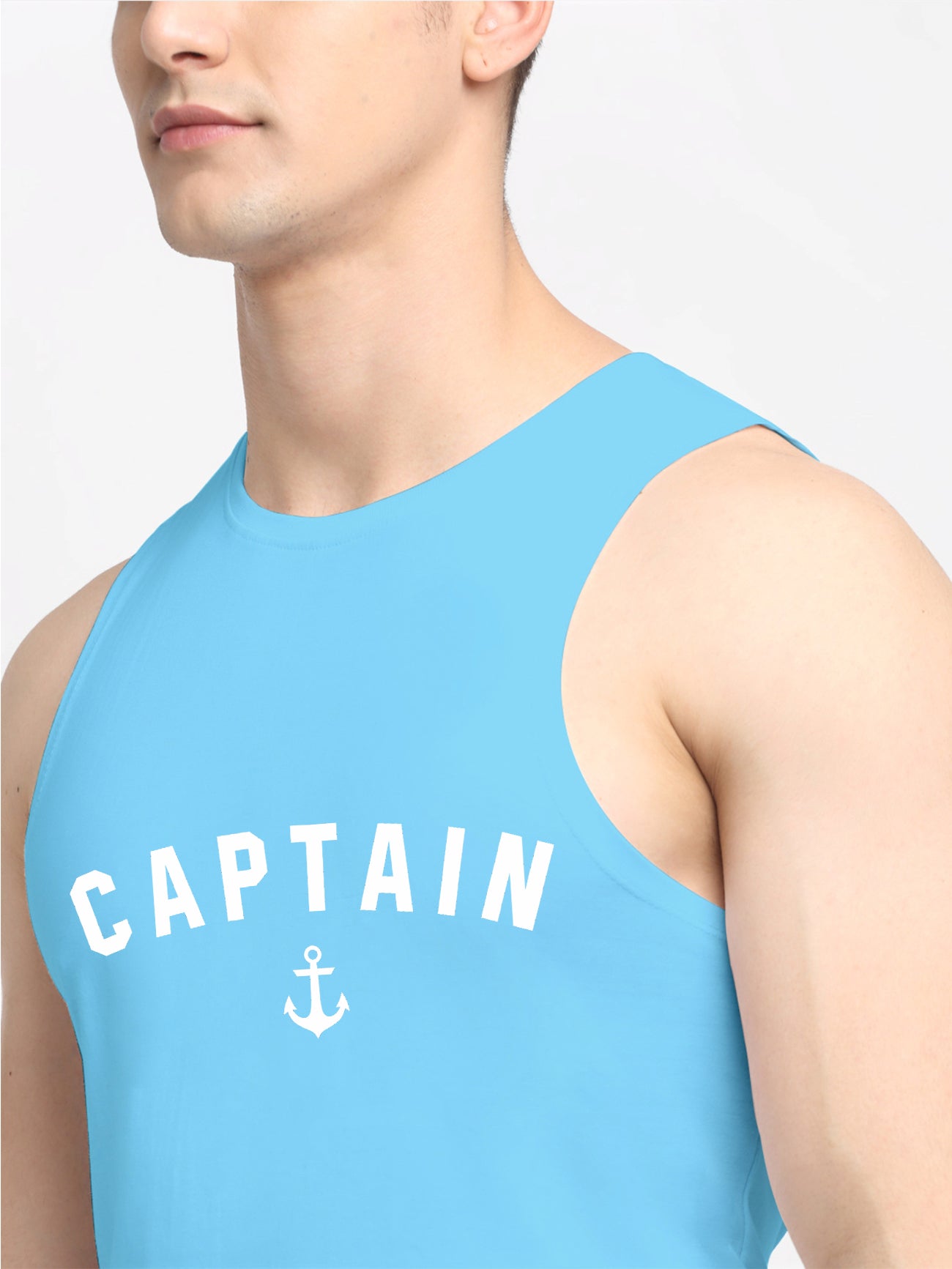 Men's Captain Dry Fit Sports Gym Vest - Friskers