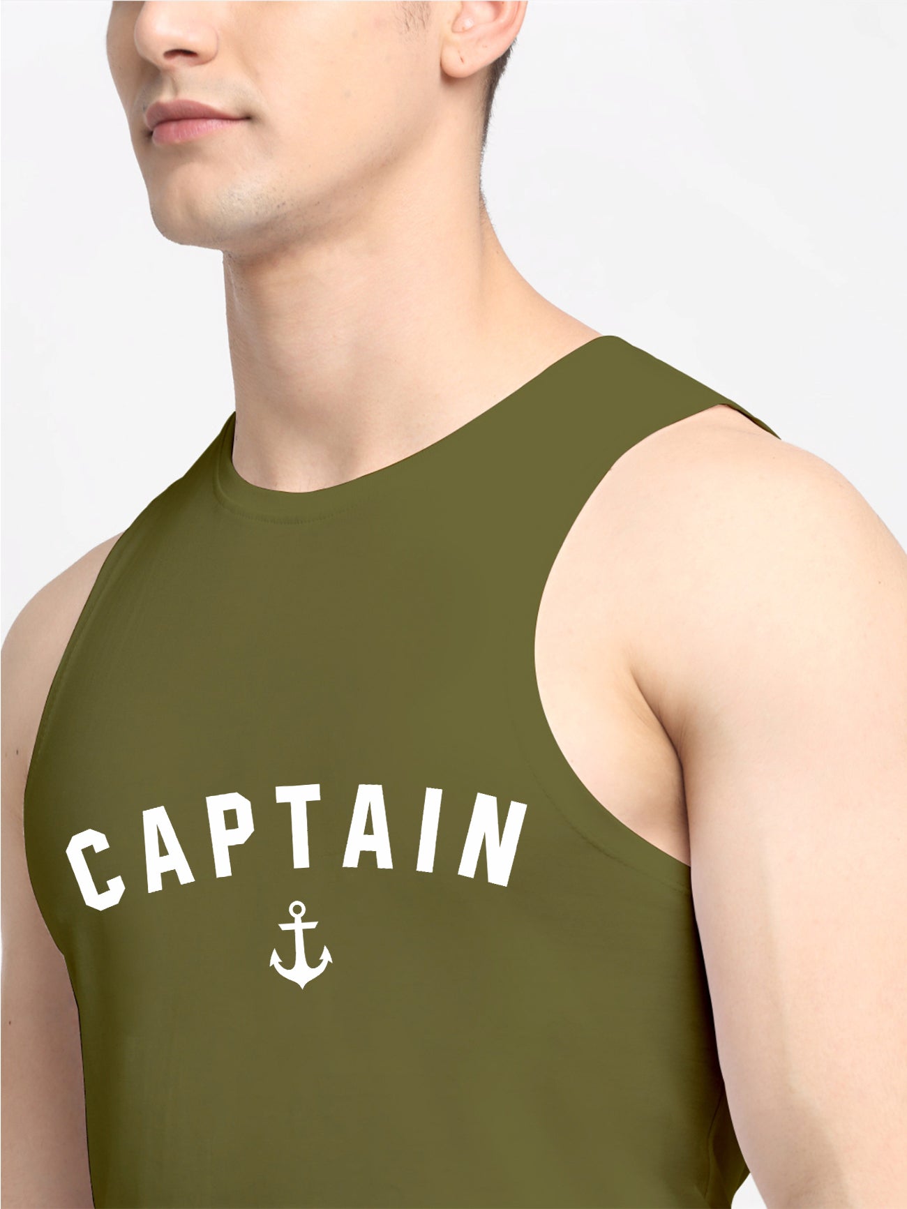 Men's Captain Dry Fit Sports Gym Vest - Friskers