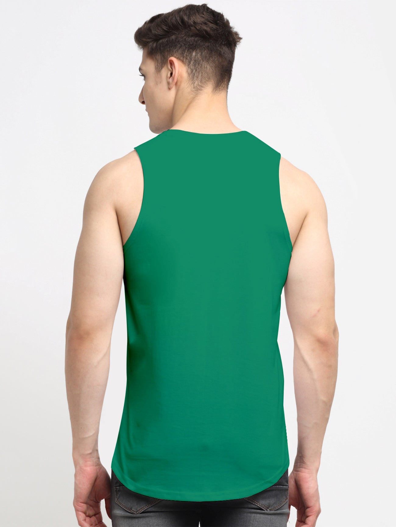 Installing Muscles Printed Cotton Gym Vest - Friskers