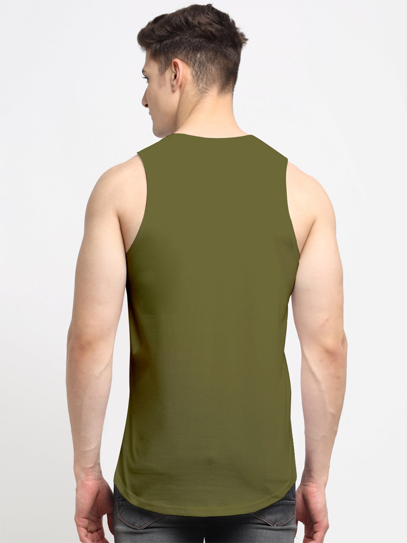 Installing Muscles Printed Cotton Gym Vest - Friskers
