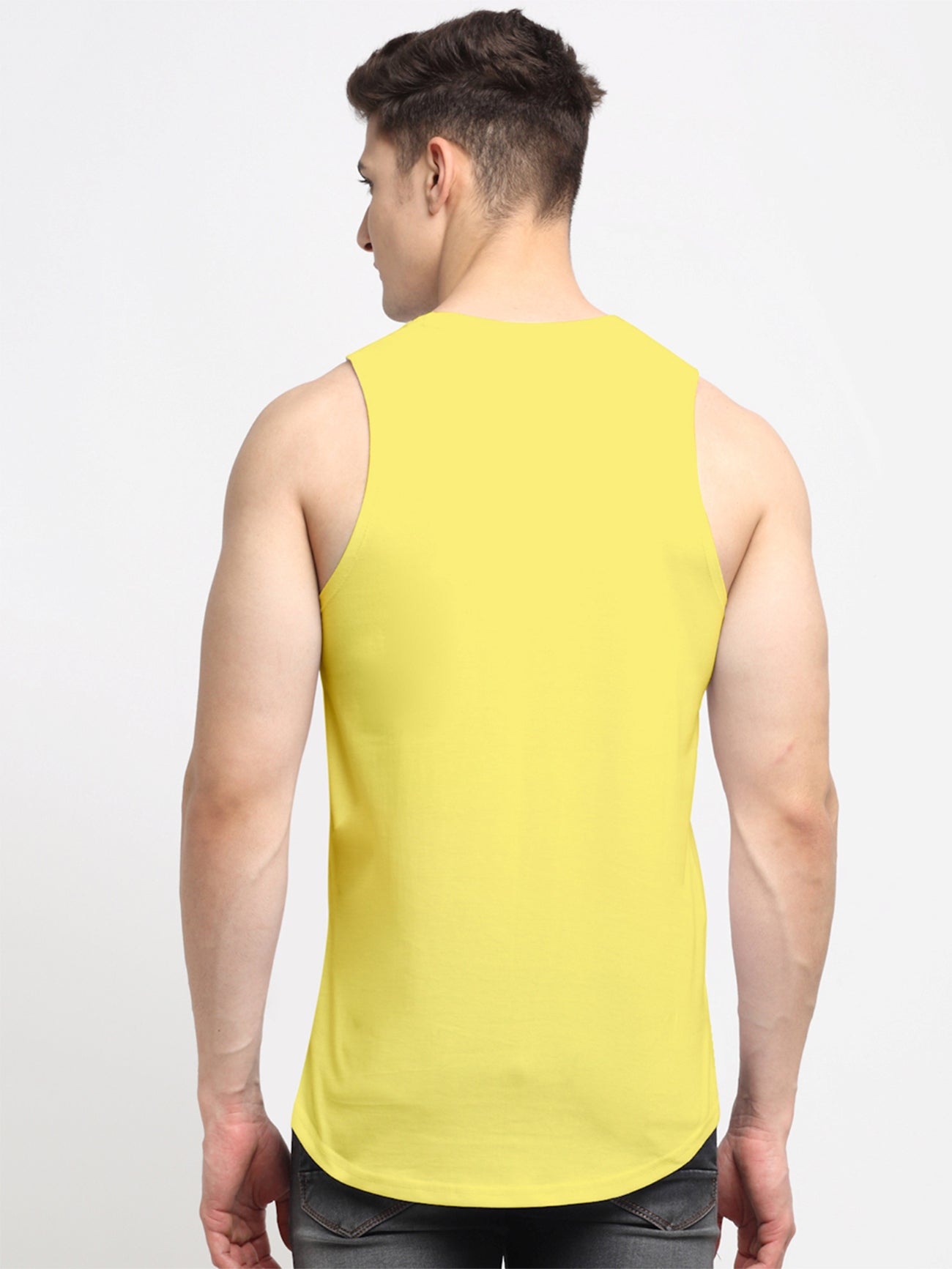 Men's Mickey Mouse Printed Cotton Gym vest - Friskers