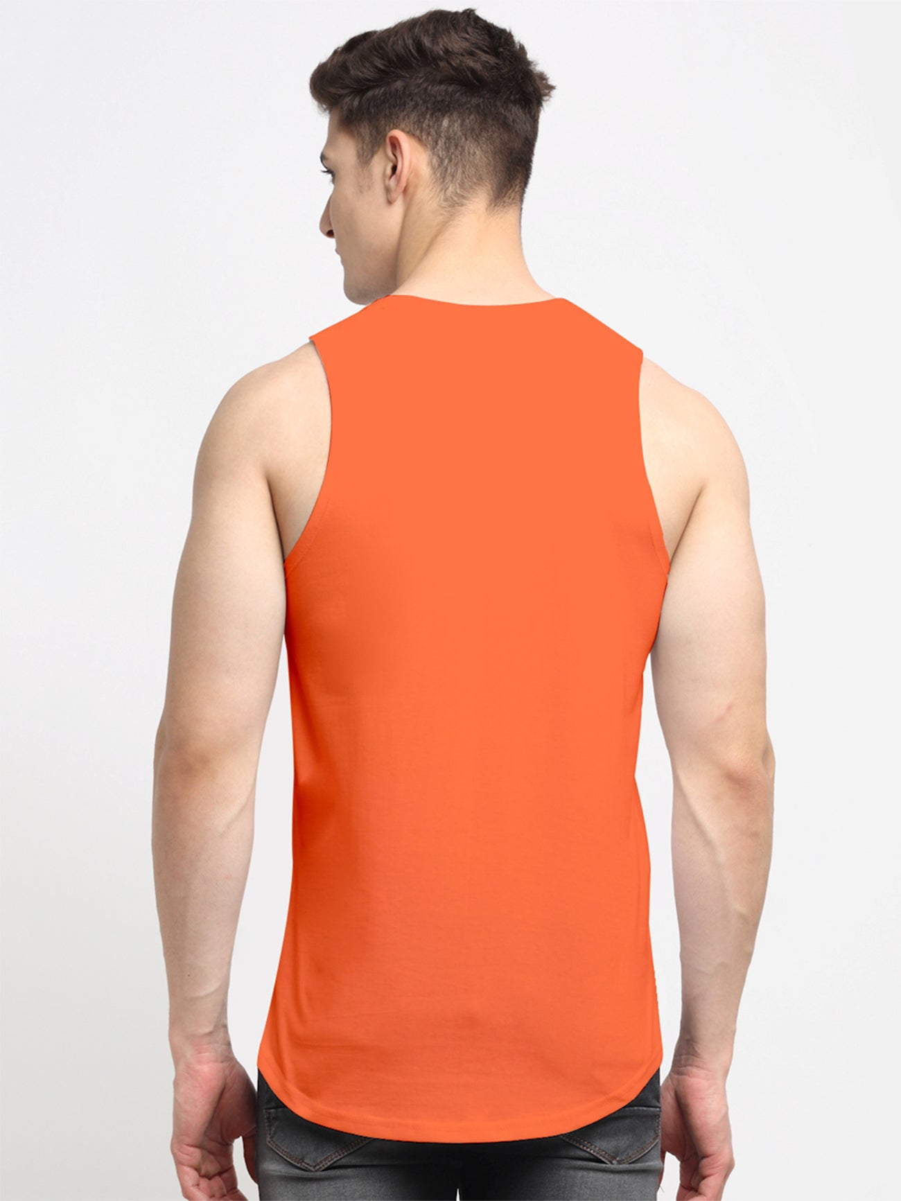 Men's Mickey Mouse Printed Cotton Gym vest - Friskers
