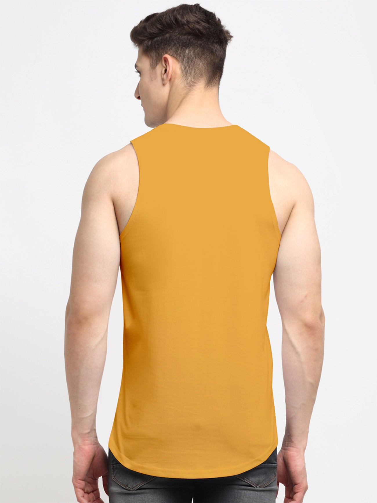 Men's Mickey Mouse Printed Cotton Gym vest - Friskers