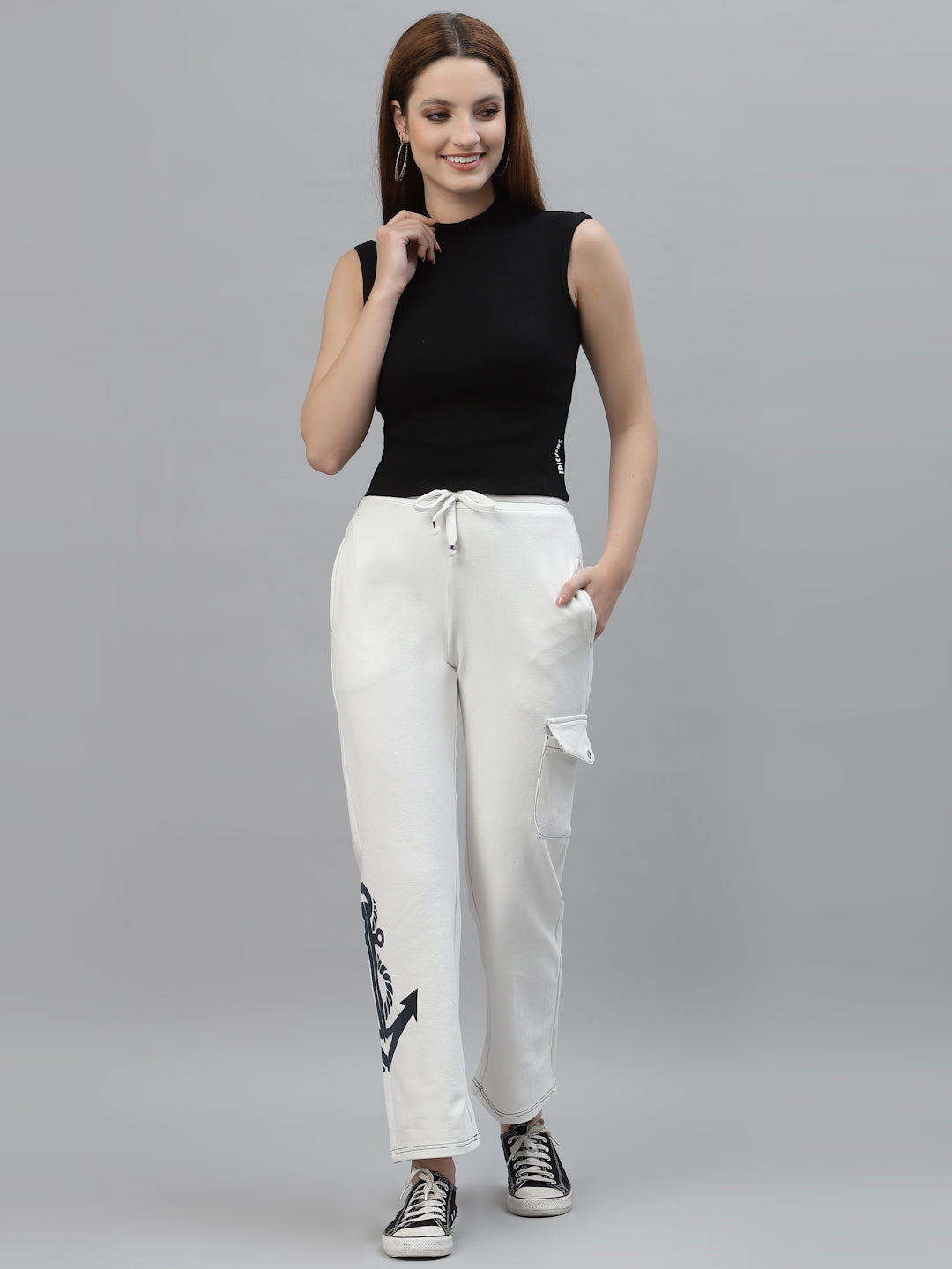 Women Pack Of 2 Solid Crop Top - Friskers