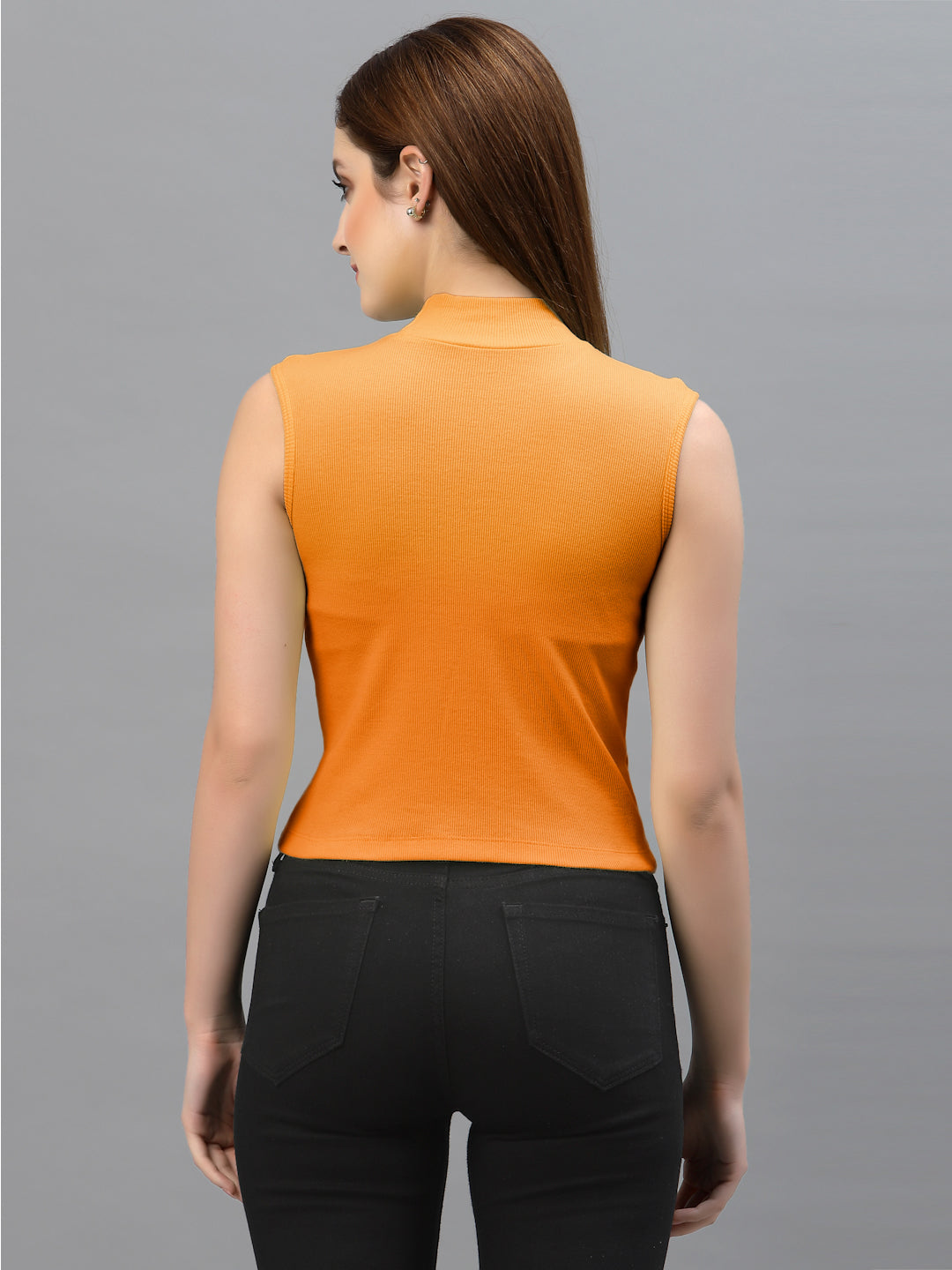 Women Pack Of 2 Solid Crop Top - Friskers