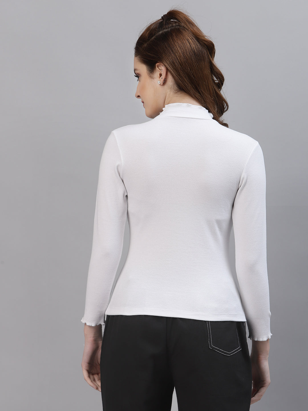 Women Pack Of 2 Pure Cotton Solid Top - Friskers