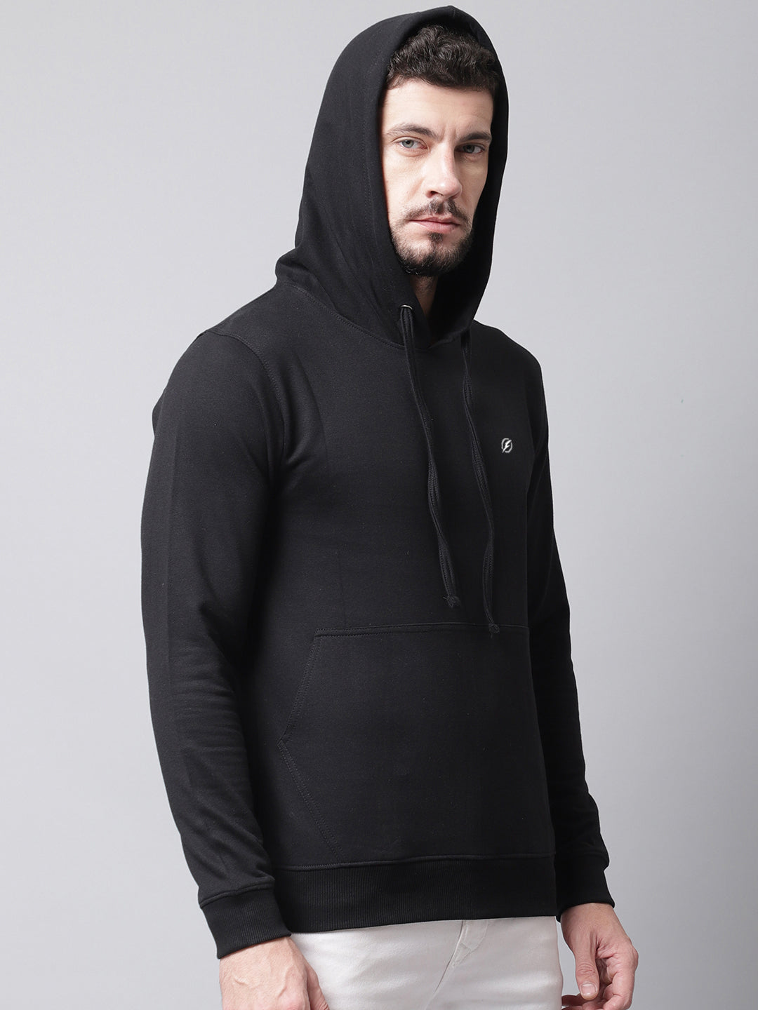 Men's Full Sleeves Casual Hoody T-shirt - Friskers