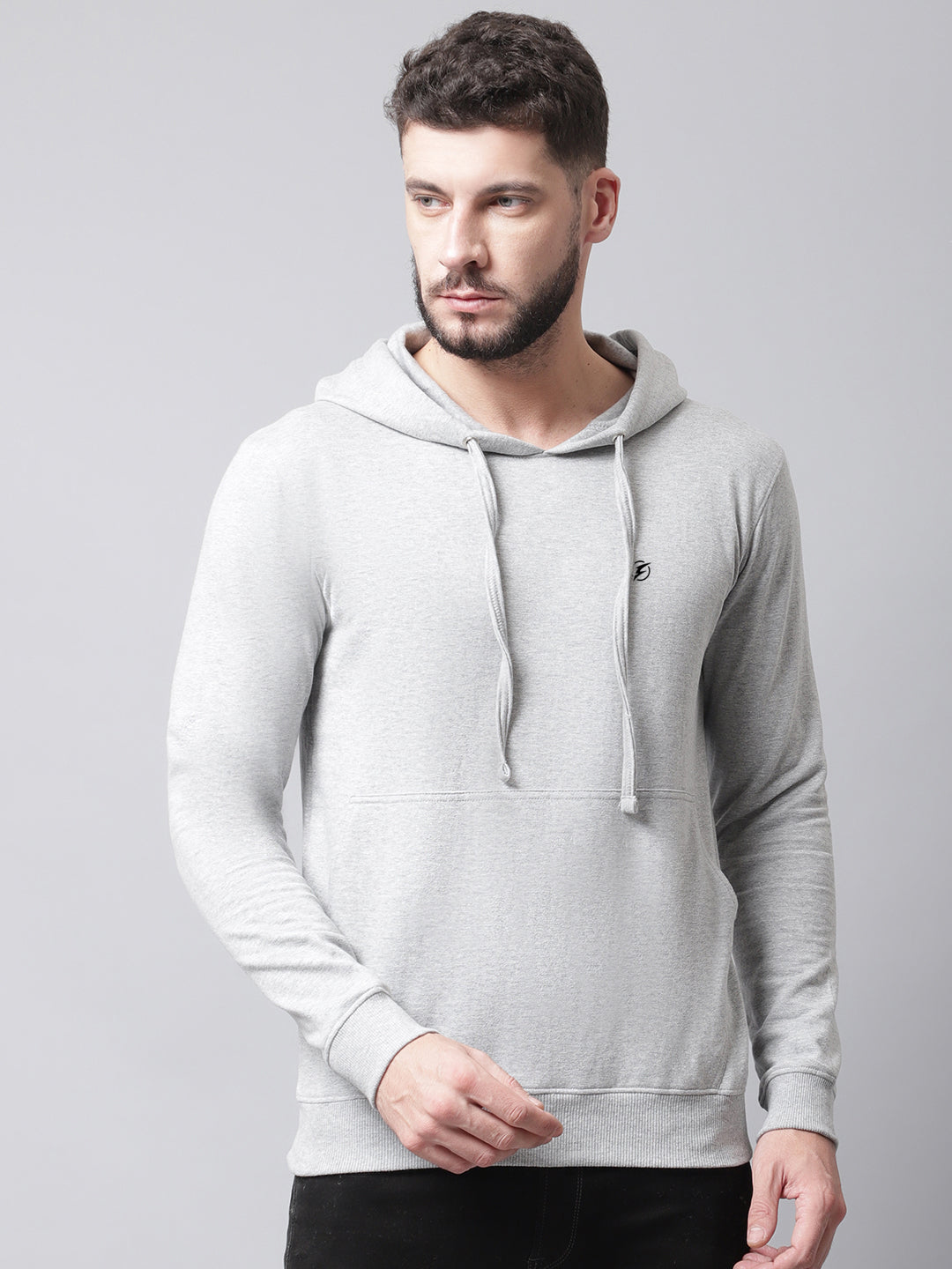 Men's Full Sleeves Casual Hoody T-shirt - Friskers