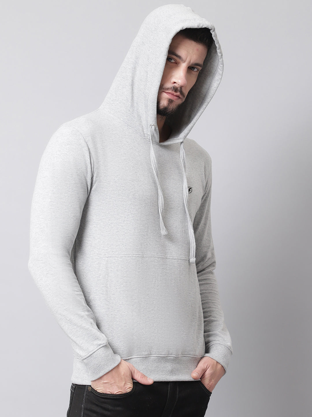 Men's Full Sleeves Casual Hoody T-shirt - Friskers