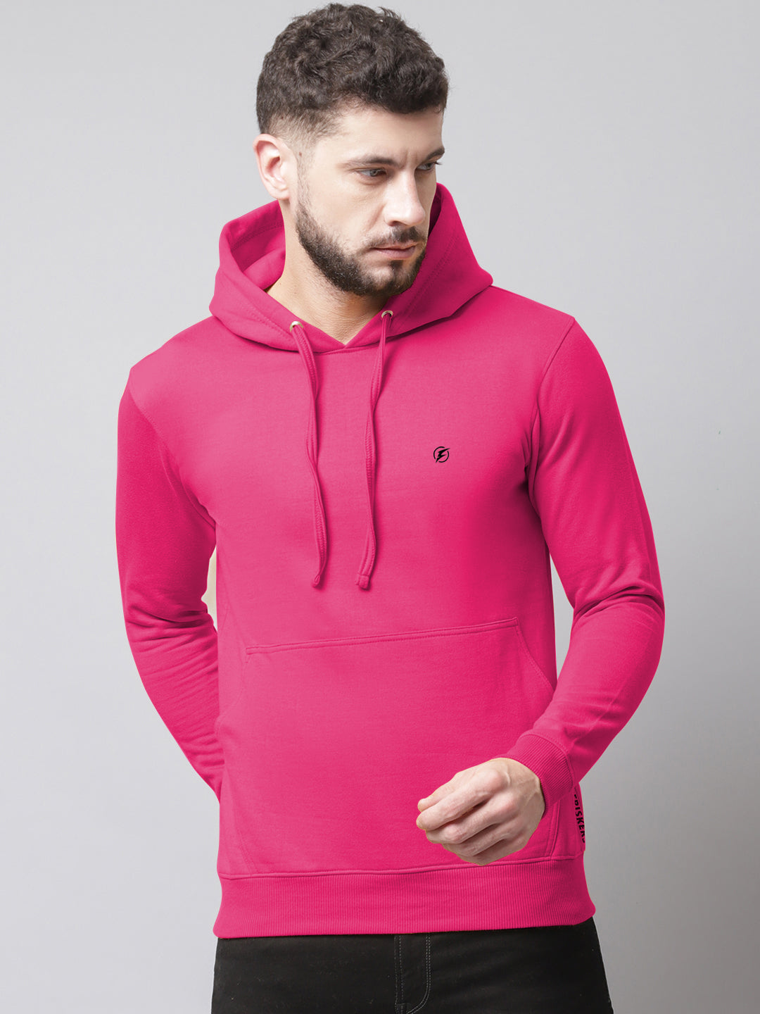 Men's Full Sleeves Casual Hoody T-shirt - Friskers