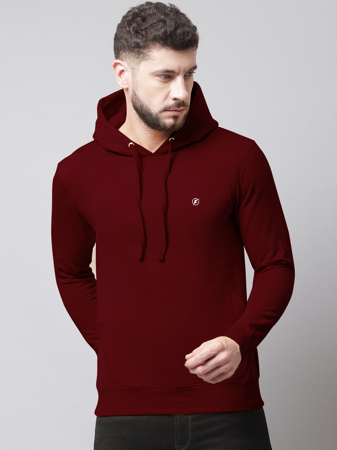 Men's Full Sleeves Casual Hoody T-shirt - Friskers