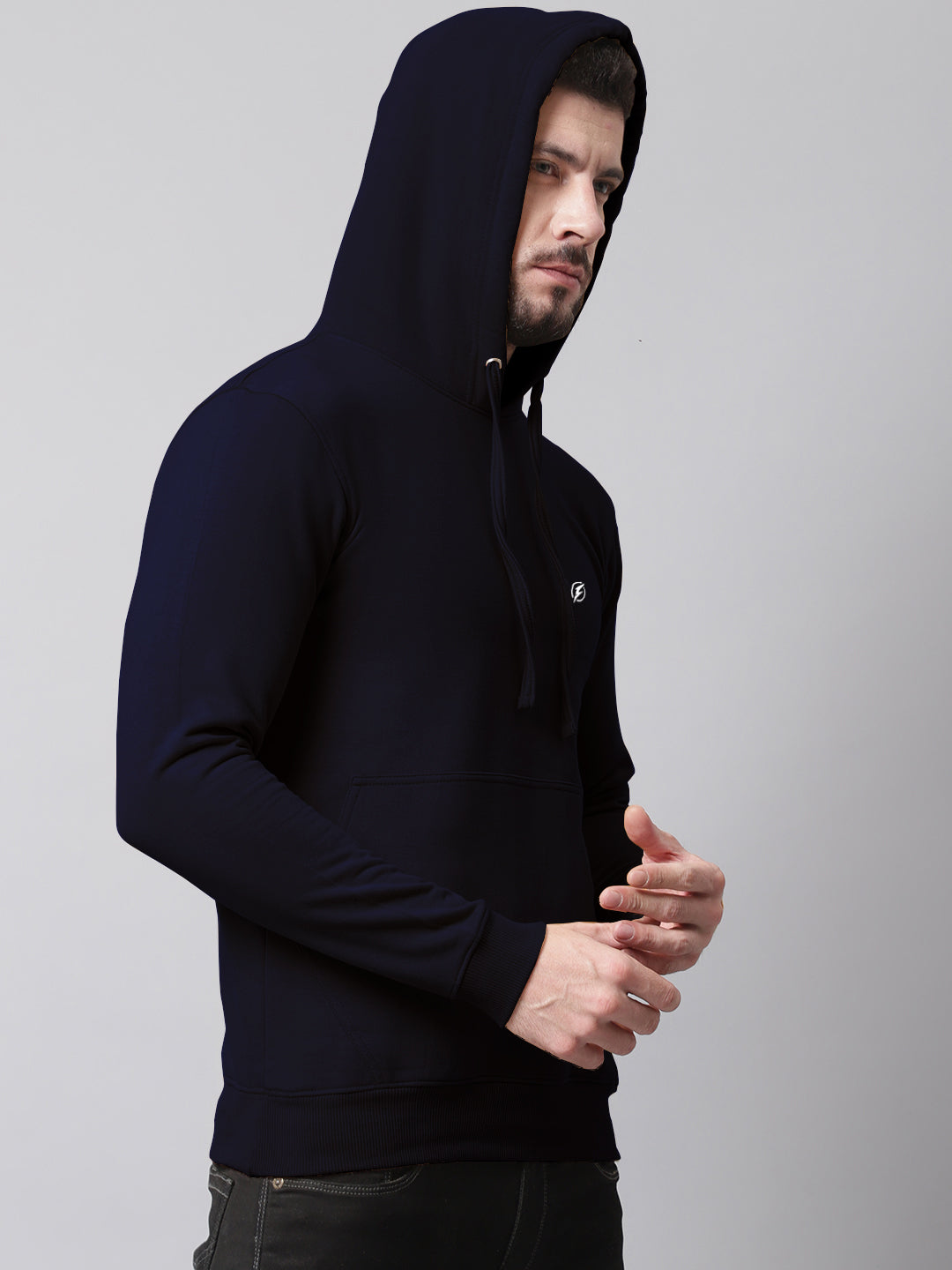 Men's Full Sleeves Casual Hoody T-shirt - Friskers