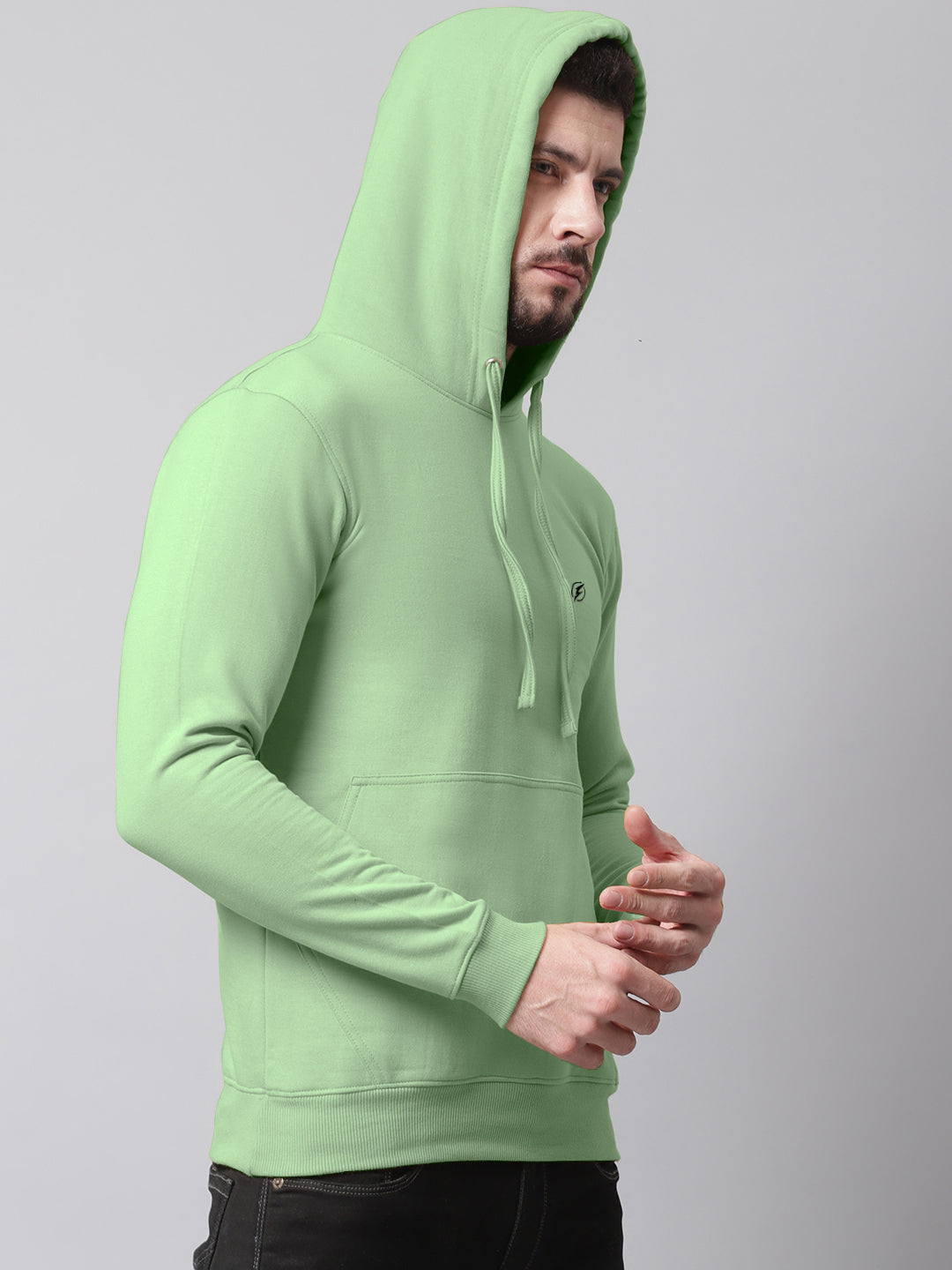 Men's Full Sleeves Casual Hoody T-shirt - Friskers