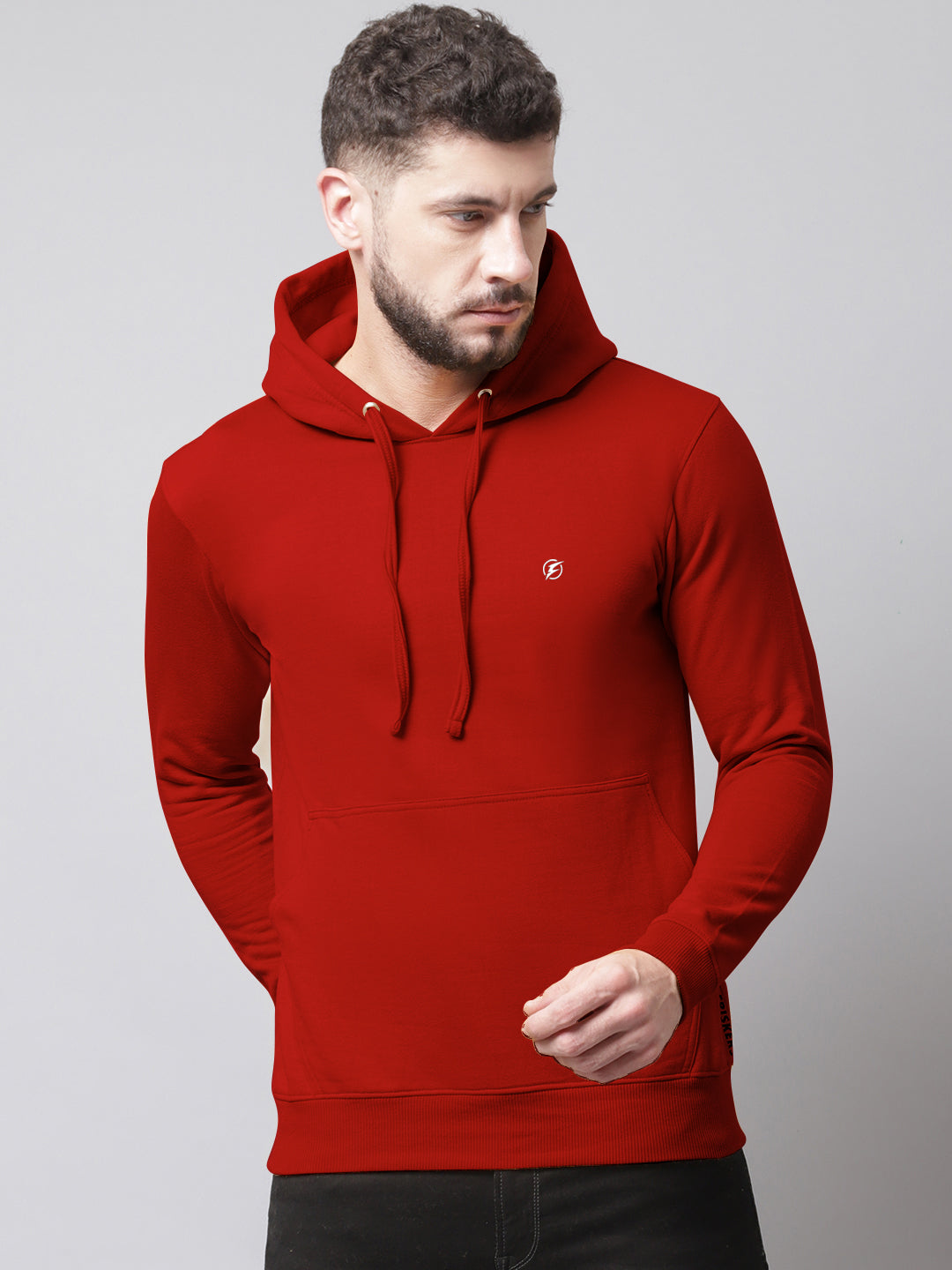 Men's Full Sleeves Casual Hoody T-shirt - Friskers