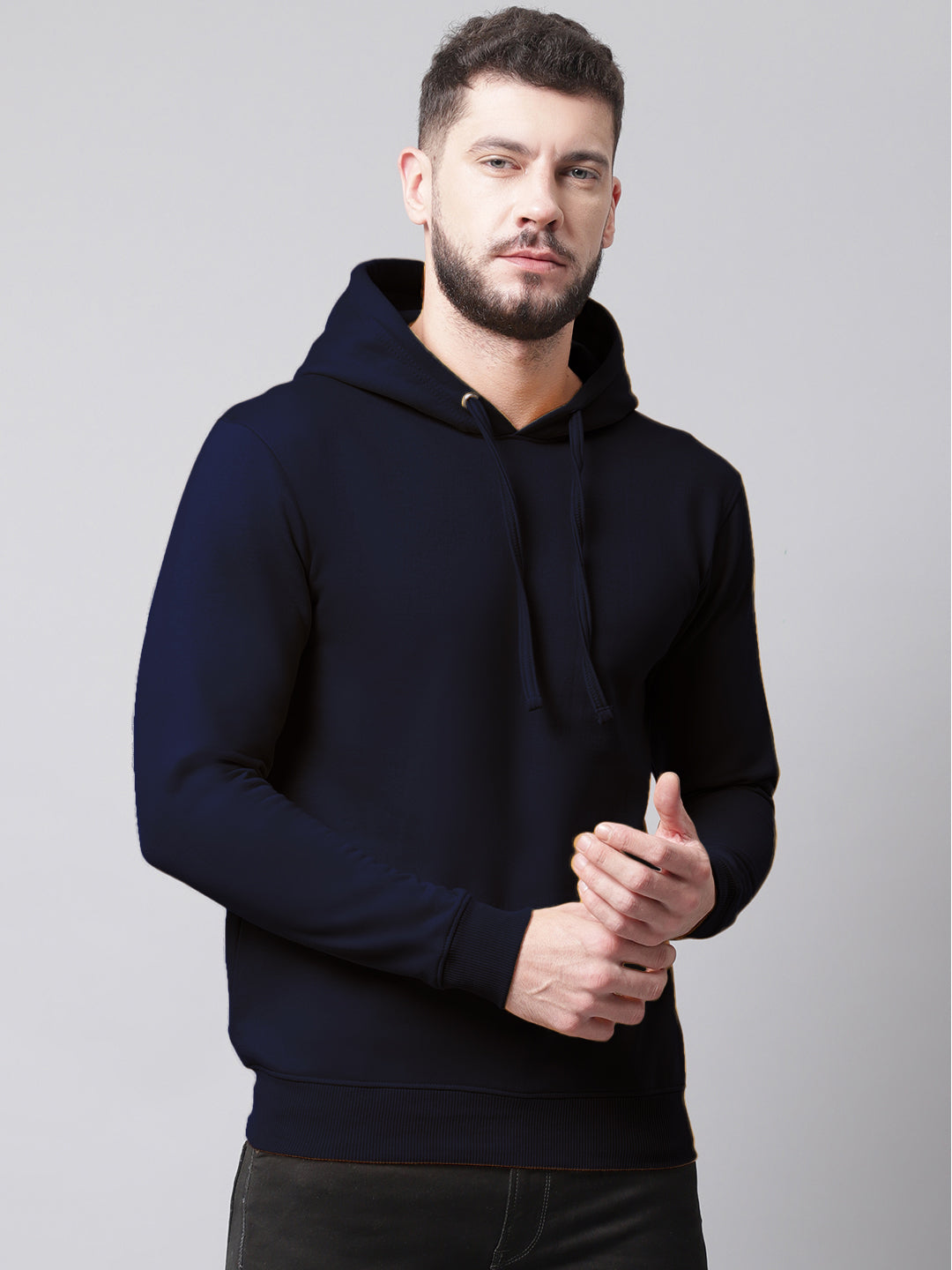 Men's Full Sleeves Casual Hoody T-shirt - Friskers