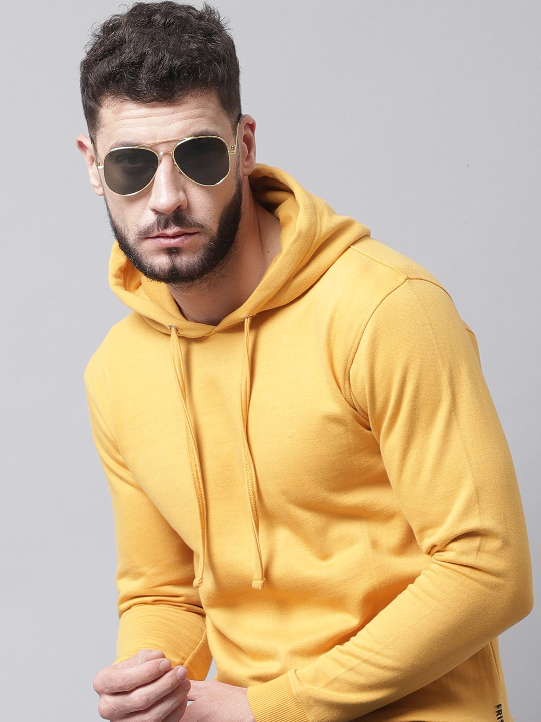 Men's Full Sleeves Casual Hoody T-shirt - Friskers