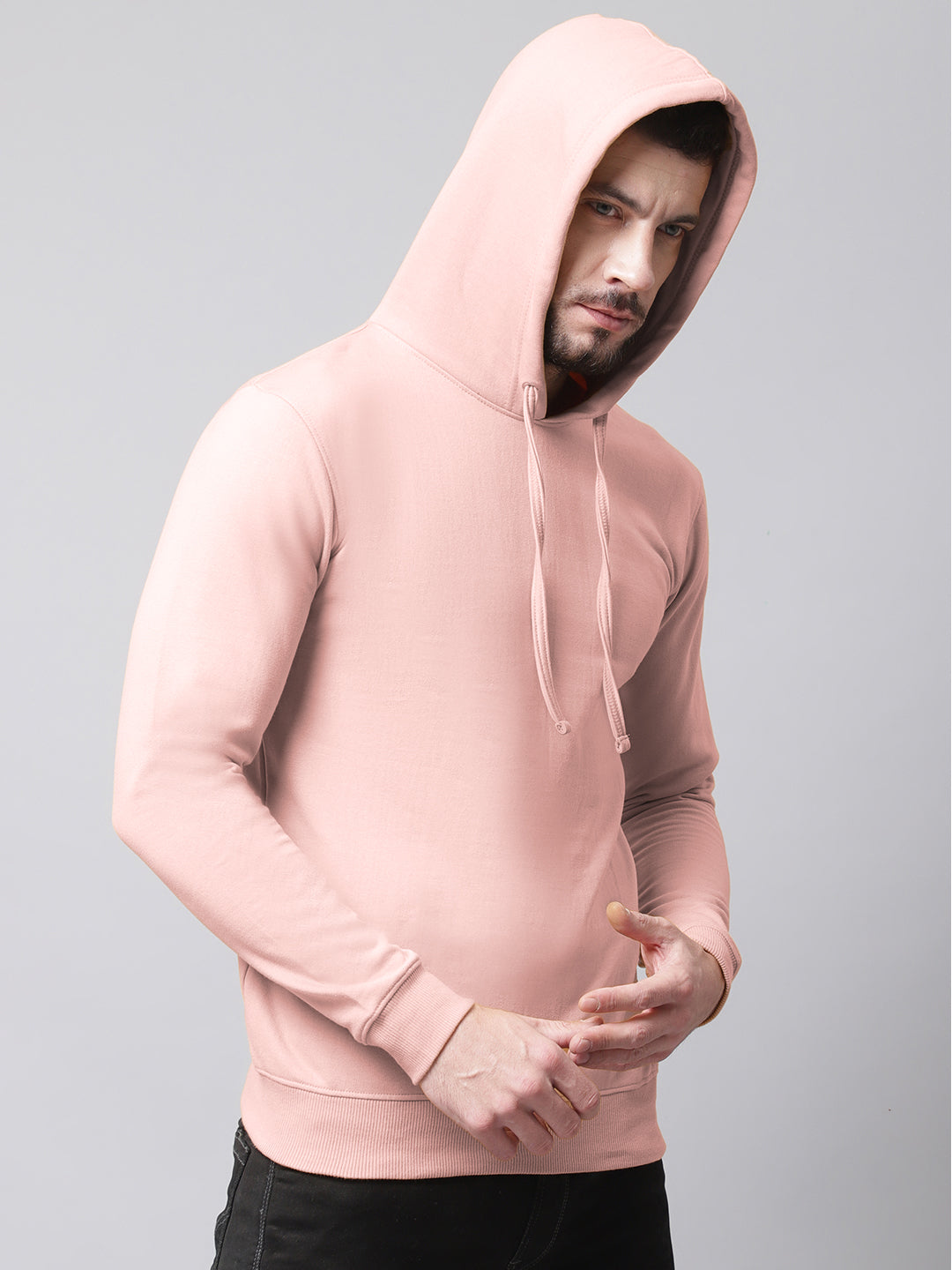 Men's Full Sleeves Casual Hoody T-shirt - Friskers