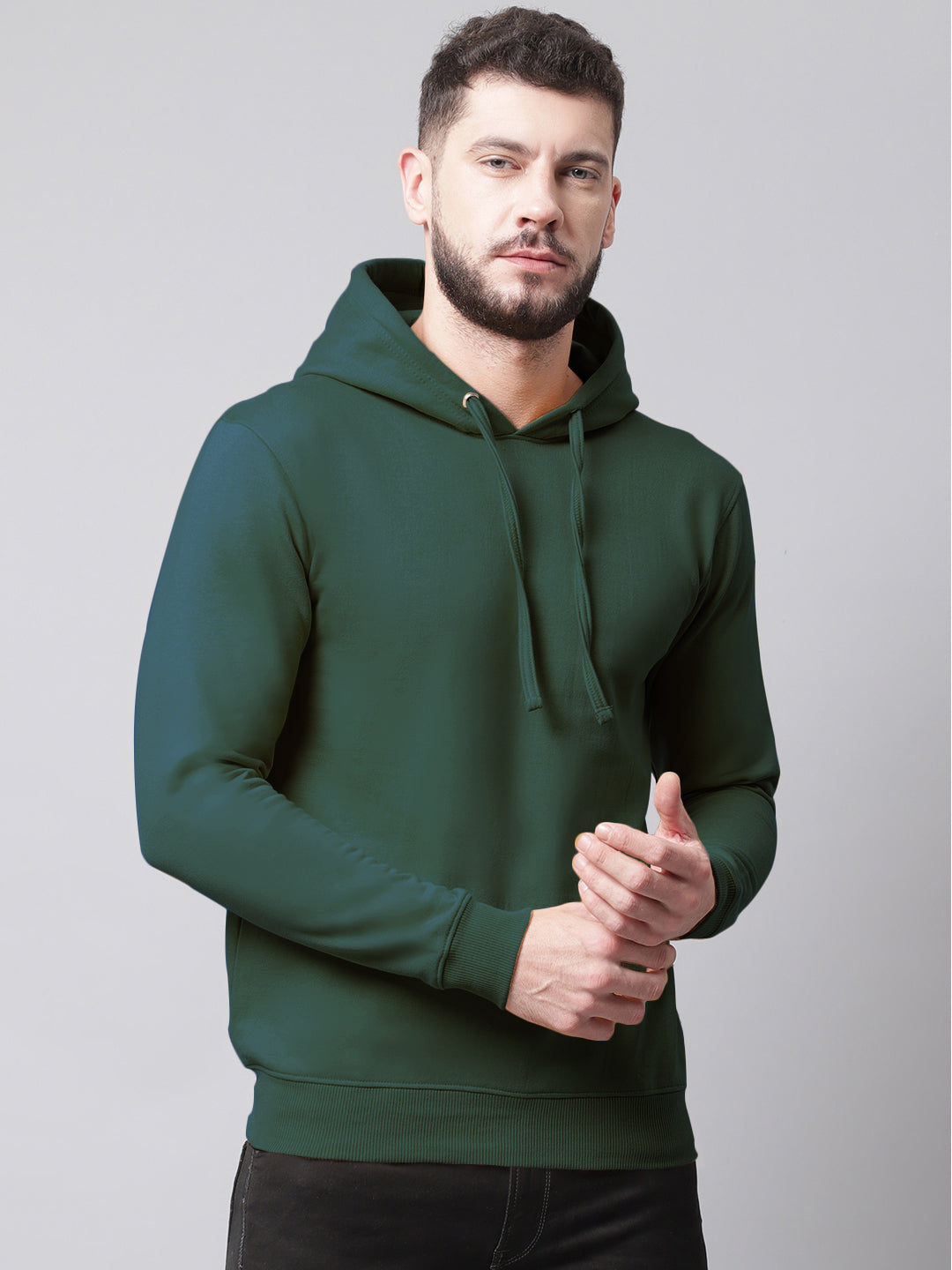 Men's Full Sleeves Casual Hoody T-shirt - Friskers