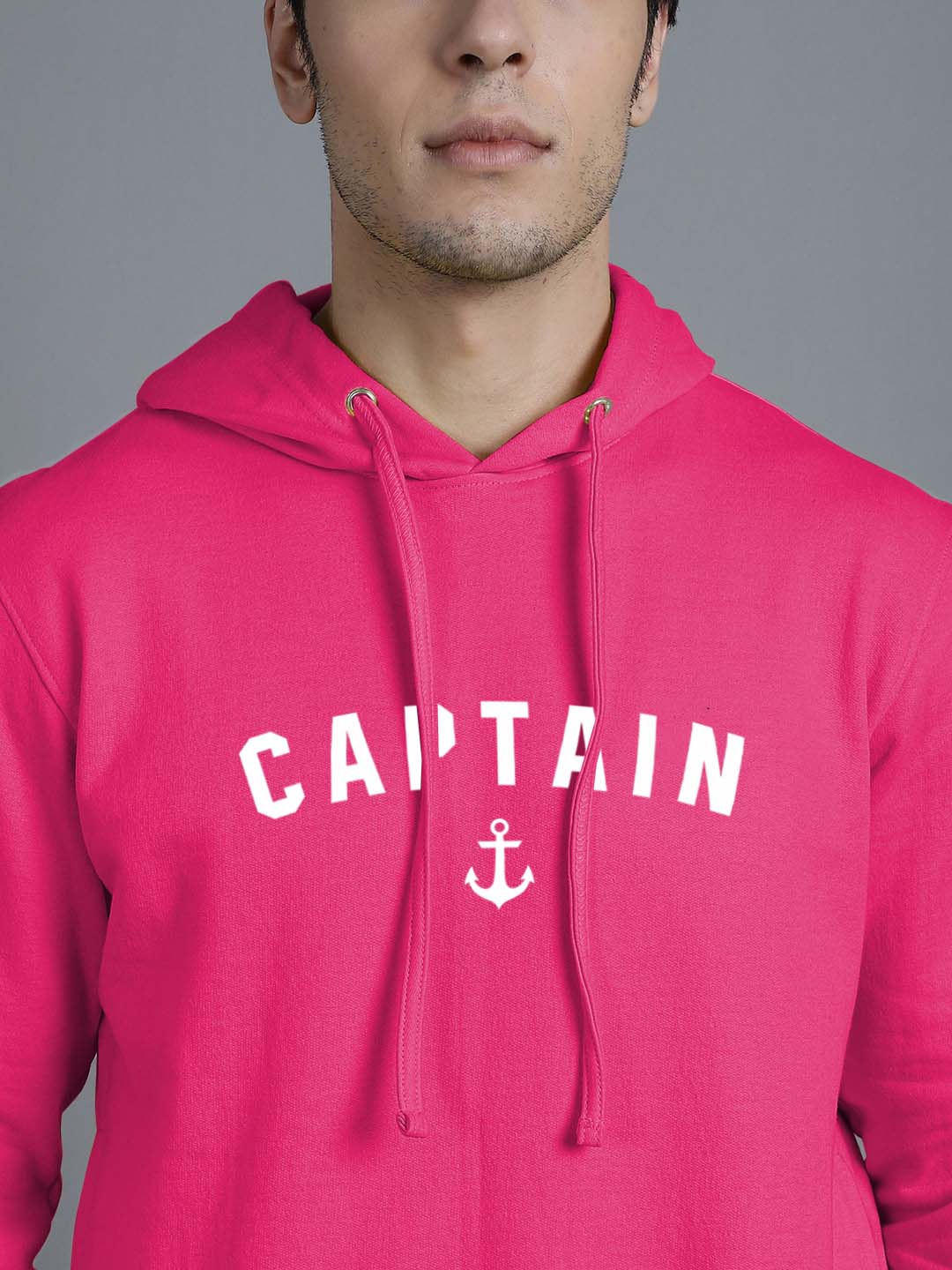 Men's Captain Full Sleeves Hoody T-Shirt - Friskers