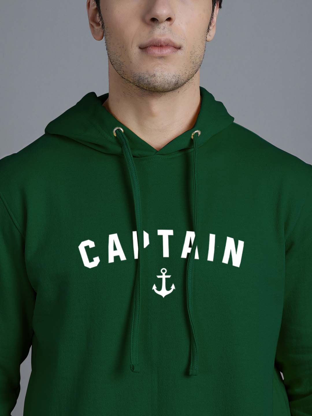 Men's Captain Full Sleeves Hoody T-Shirt - Friskers