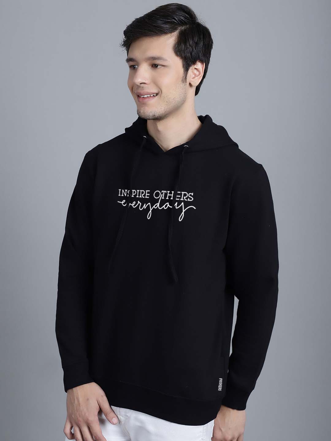 Men's Inspire Others Everyday Full Sleeves Hoody T-Shirt - Friskers