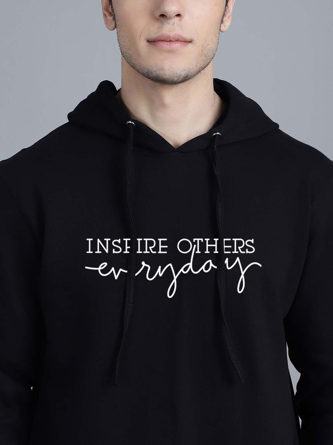 Men's Inspire Others Everyday Full Sleeves Hoody T-Shirt - Friskers