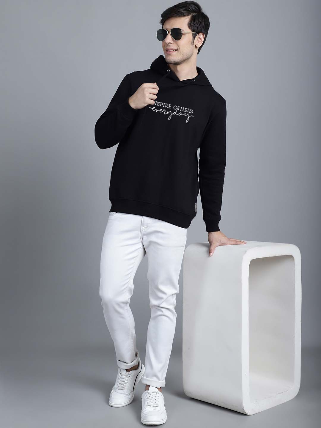 Men's Inspire Others Everyday Full Sleeves Hoody T-Shirt - Friskers