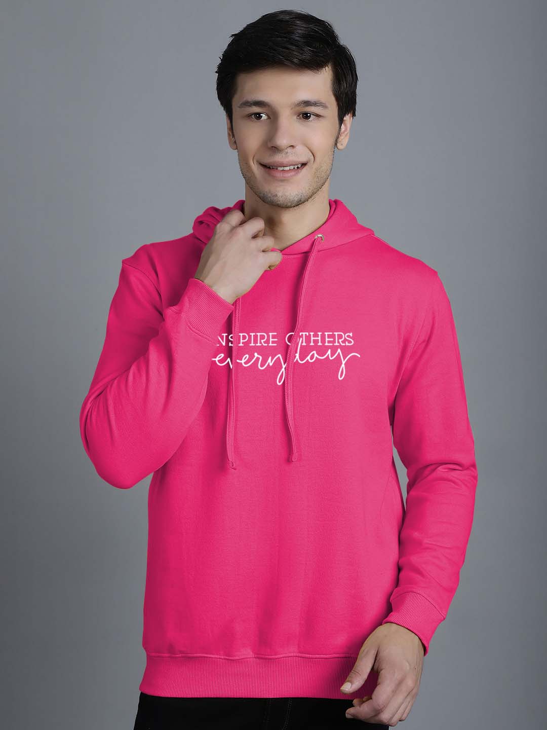 Men's Inspire Others Everyday Full Sleeves Hoody T-Shirt - Friskers