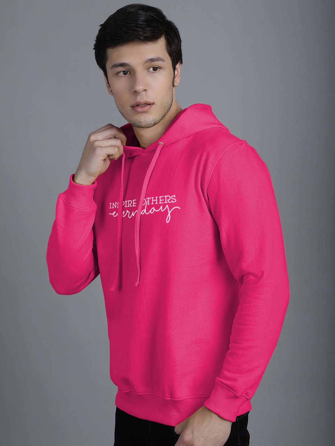 Men's Inspire Others Everyday Full Sleeves Hoody T-Shirt - Friskers