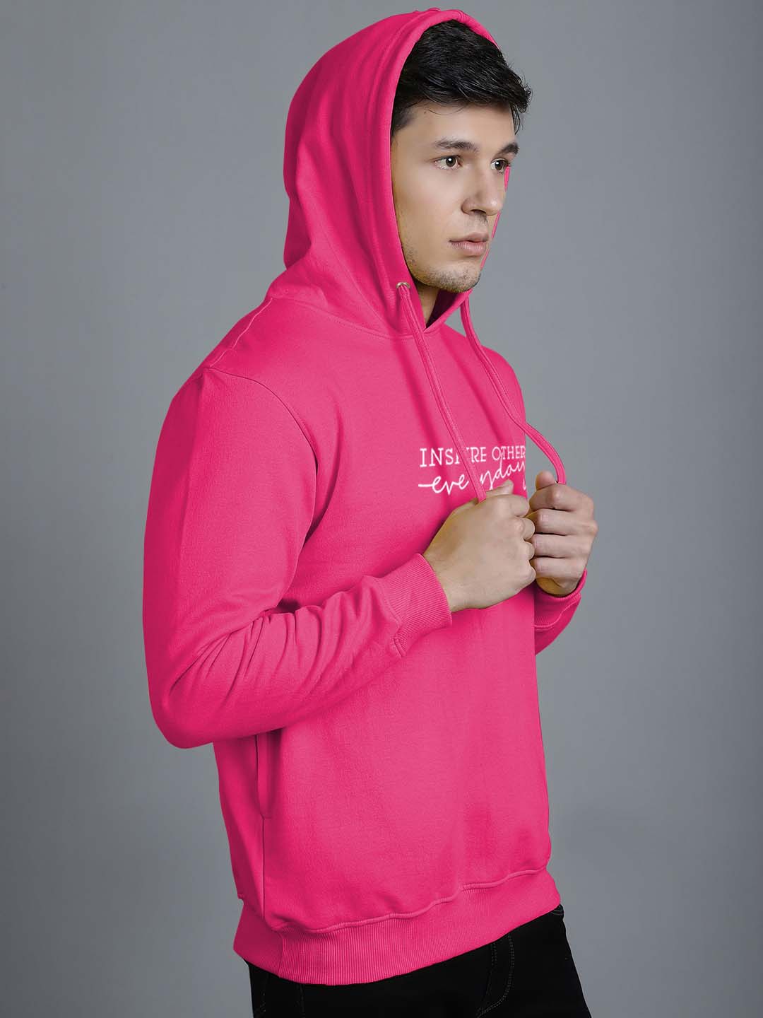 Men's Inspire Others Everyday Full Sleeves Hoody T-Shirt - Friskers