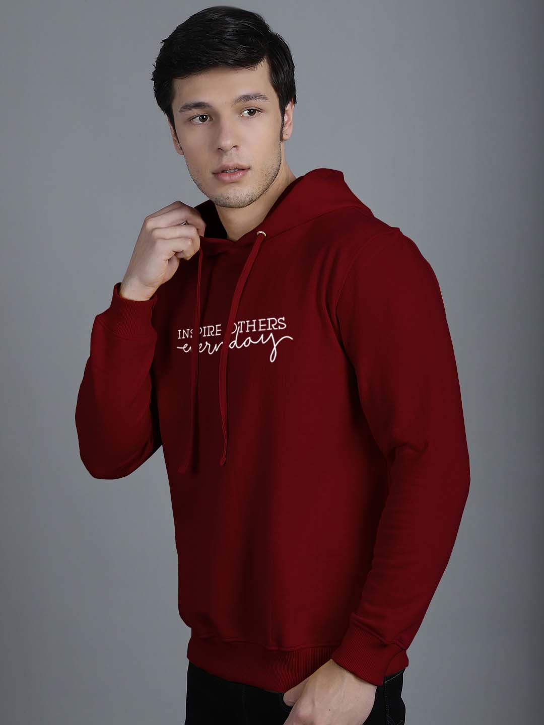 Men's Inspire Others Everyday Full Sleeves Hoody T-Shirt - Friskers