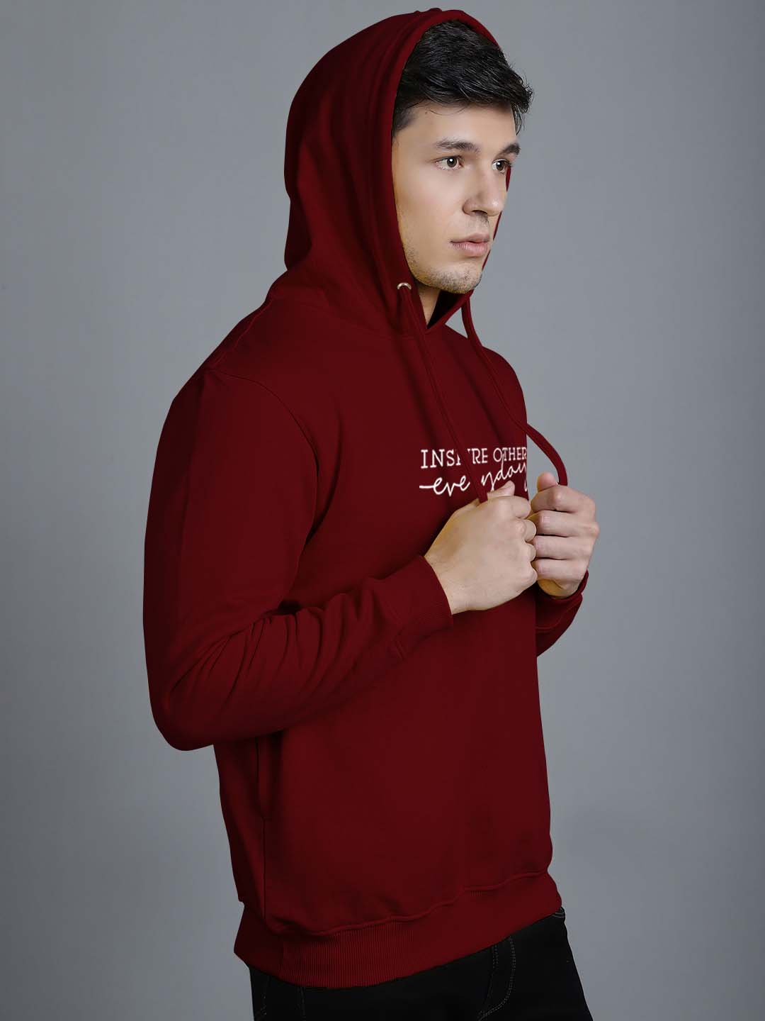 Men's Inspire Others Everyday Full Sleeves Hoody T-Shirt - Friskers