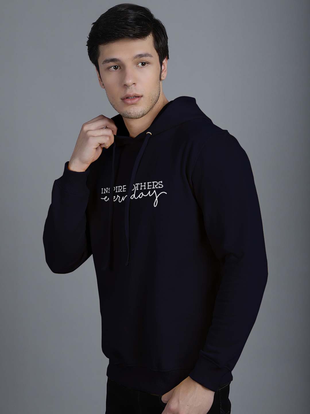 Men's Inspire Others Everyday Full Sleeves Hoody T-Shirt - Friskers