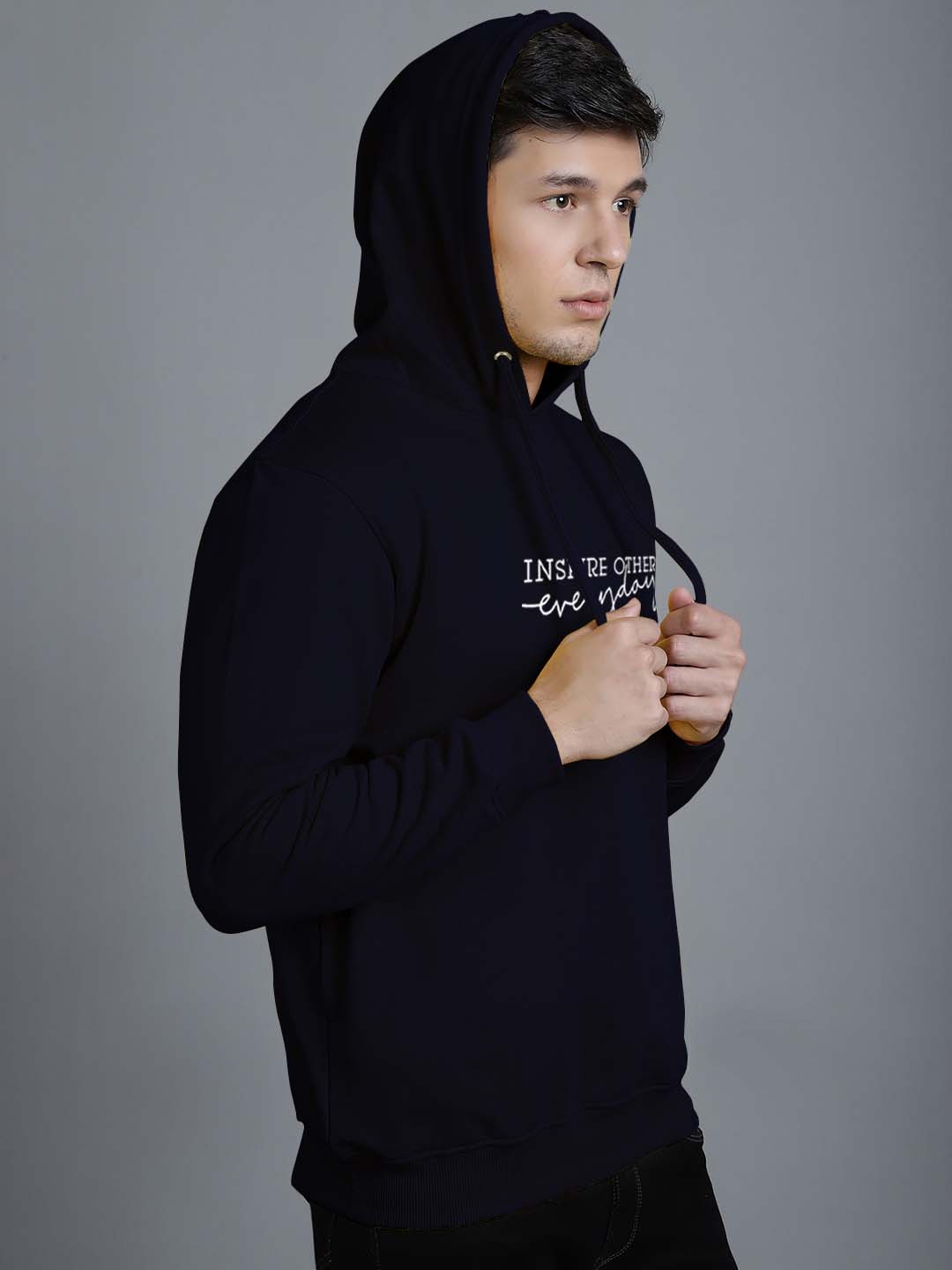 Men's Inspire Others Everyday Full Sleeves Hoody T-Shirt - Friskers