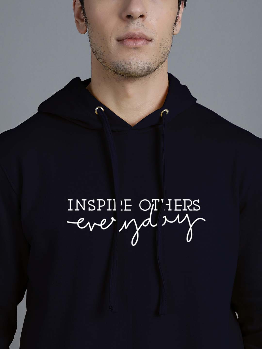 Men's Inspire Others Everyday Full Sleeves Hoody T-Shirt - Friskers