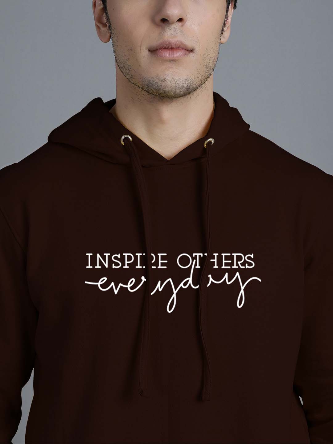 Men's Inspire Others Everyday Full Sleeves Hoody T-Shirt - Friskers