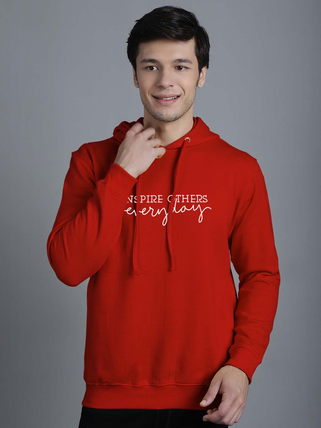 Men's Inspire Others Everyday Full Sleeves Hoody T-Shirt - Friskers