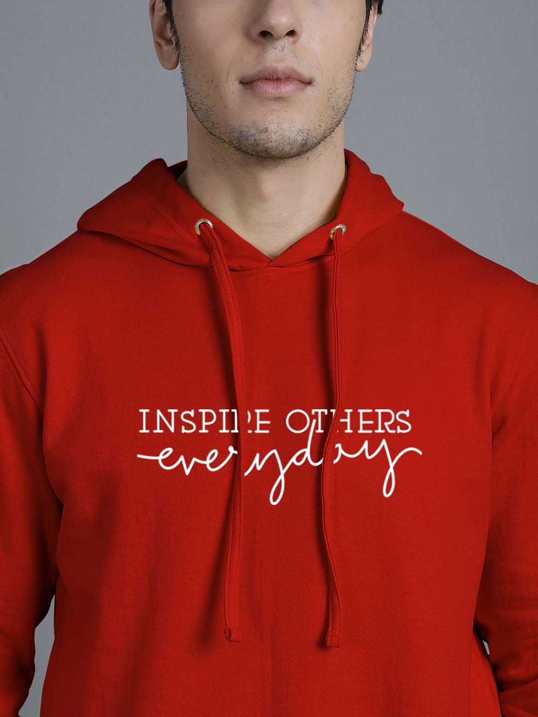Men's Inspire Others Everyday Full Sleeves Hoody T-Shirt - Friskers