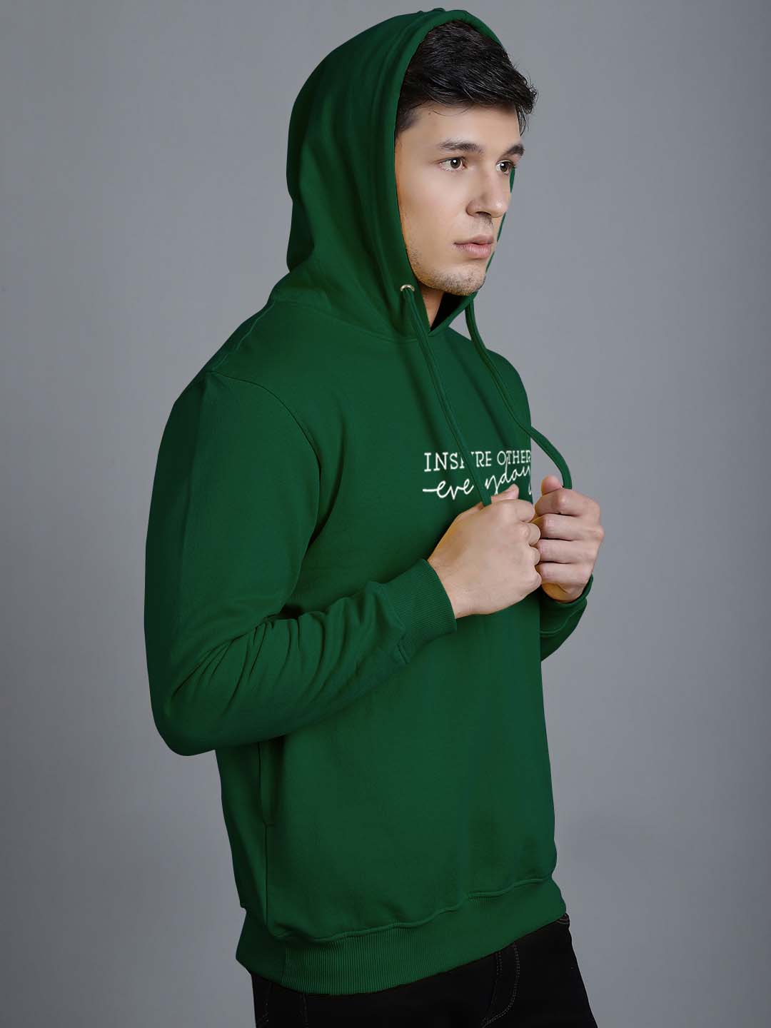 Men's Inspire Others Everyday Full Sleeves Hoody T-Shirt - Friskers