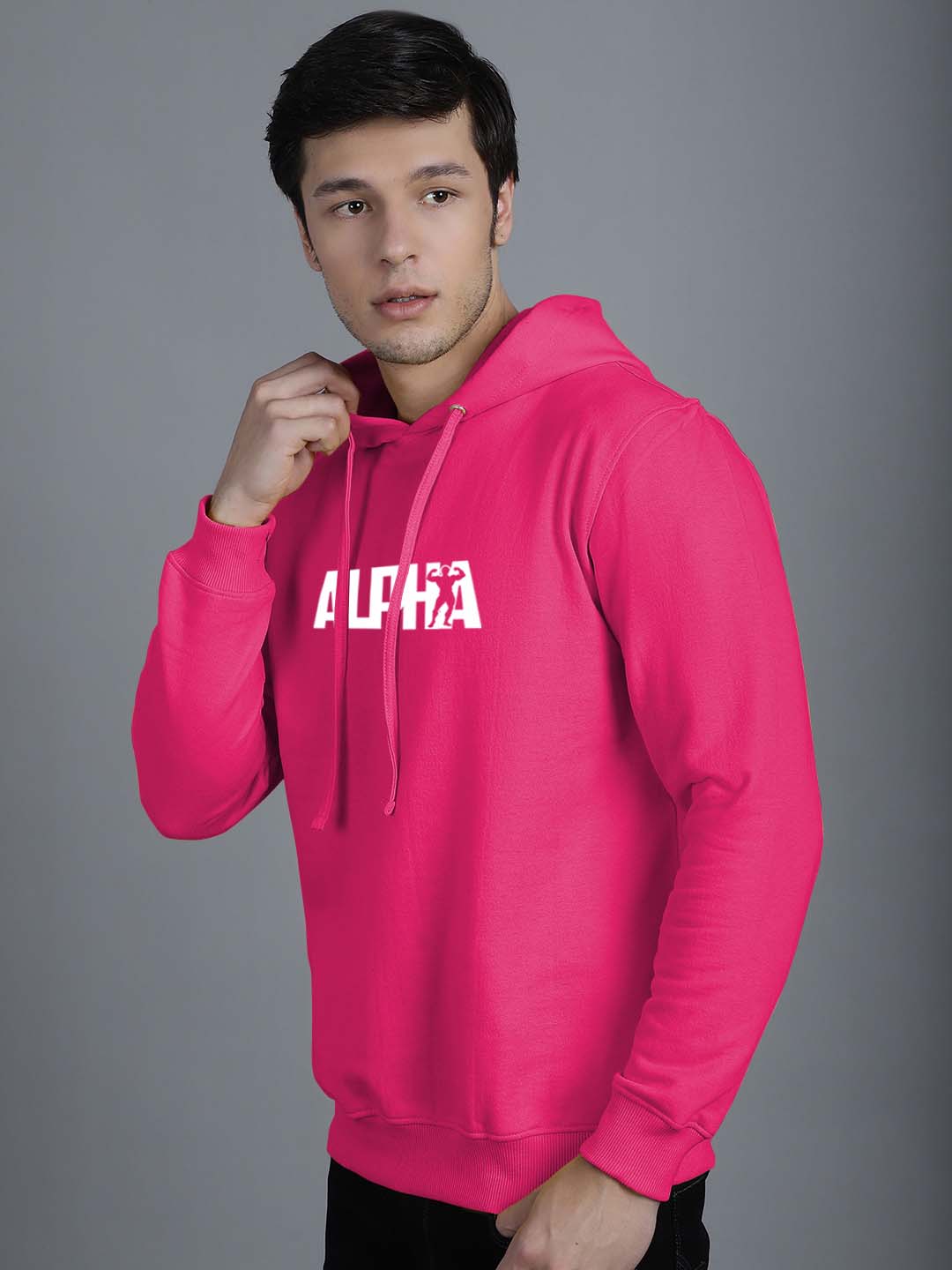 Men's Alpha Full Sleeves Hoody T-Shirt - Friskers